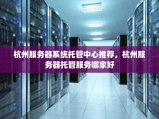 杭州服务器系统托管中心推荐，杭州服务器托管服务哪家好