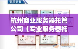 杭州商业服务器托管公司（专业服务器托管服务推荐）
