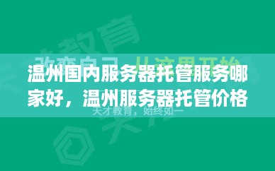 温州国内服务器托管服务哪家好，温州服务器托管价格对比