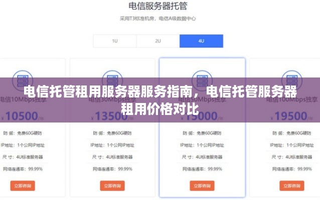 电信托管租用服务器服务指南，电信托管服务器租用价格对比