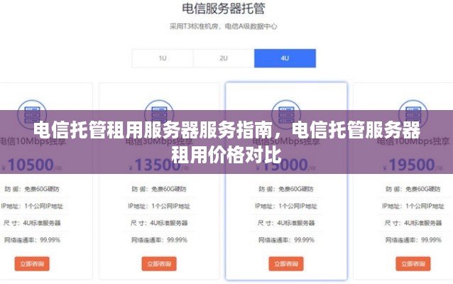 电信托管租用服务器服务指南，电信托管服务器租用价格对比