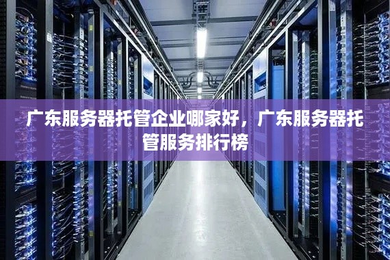 广东服务器托管企业哪家好，广东服务器托管服务排行榜