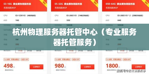 杭州物理服务器托管中心（专业服务器托管服务）