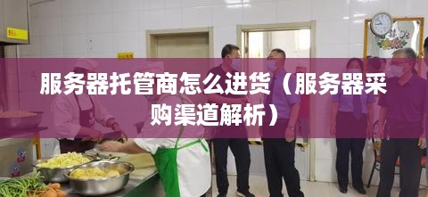 服务器托管商怎么进货（服务器采购渠道解析）