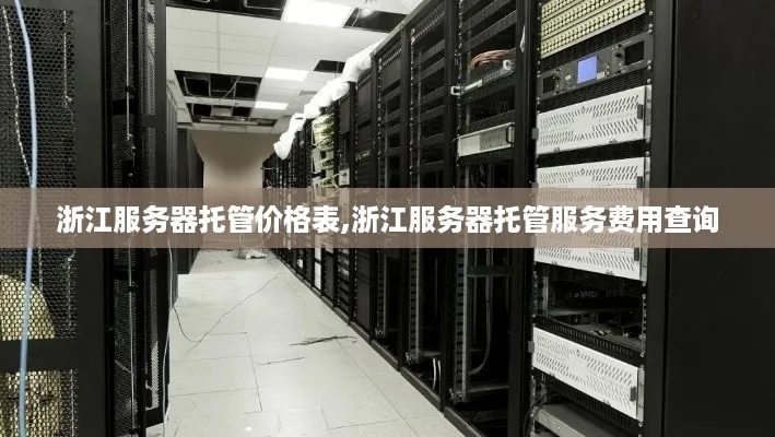 温州程序服务器托管公司推荐，温州程序服务器托管价格比较