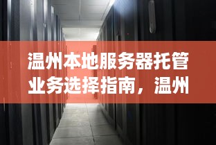 温州本地服务器托管业务选择指南，温州服务器托管公司推荐