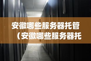 安徽哪些服务器托管（安徽哪些服务器托管公司好）