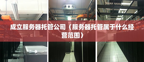 成立服务器托管公司（服务器托管属于什么经营范围）