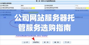 公司网站服务器托管服务选购指南