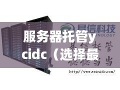 服务器托管ycidc（选择最适合网站的服务器托管服务）
