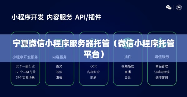 宁夏微信小程序服务器托管（微信小程序托管平台）