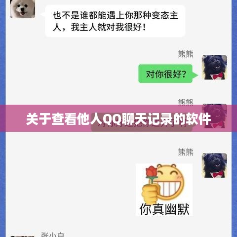 关于查看他人QQ聊天记录的软件