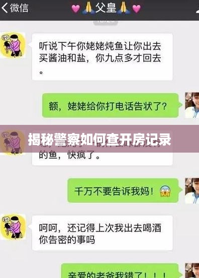揭秘警察如何查开房记录