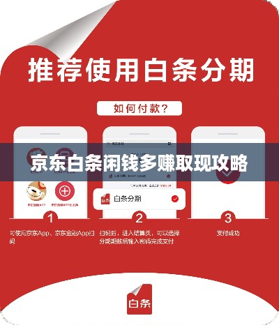 京东白条闲钱多赚取现攻略