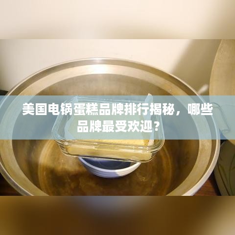 美国电锅蛋糕品牌排行揭秘，哪些品牌最受欢迎？