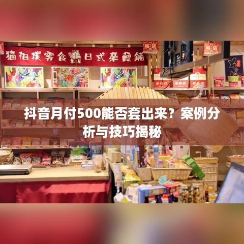 抖音月付500能否套出来？案例分析与技巧揭秘