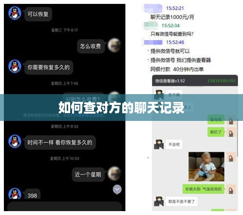 如何查对方的聊天记录
