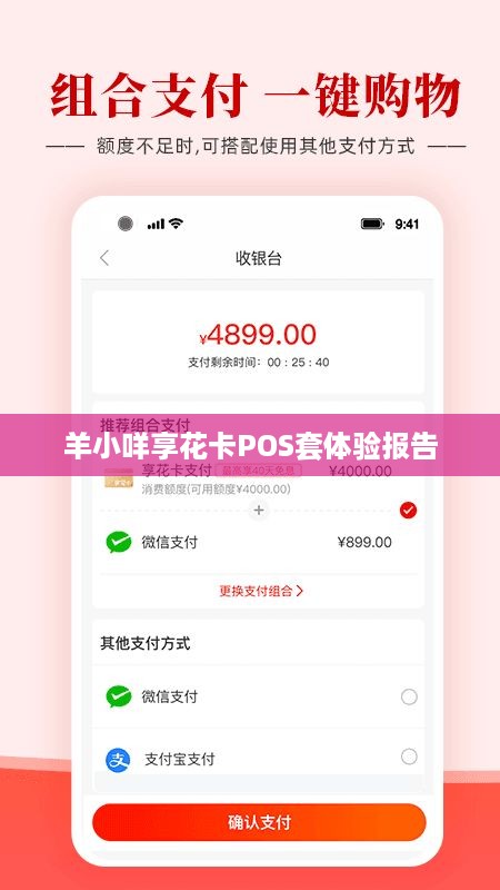 羊小咩享花卡POS套体验报告