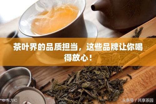 茶叶界的品质担当，这些品牌让你喝得放心！