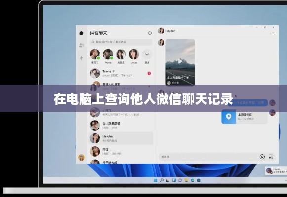 在电脑上查询他人微信聊天记录