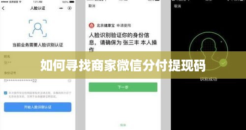 如何寻找商家微信分付提现码