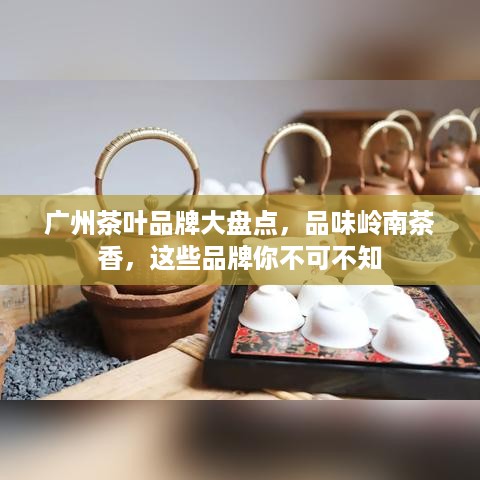 广州茶叶品牌大盘点，品味岭南茶香，这些品牌你不可不知