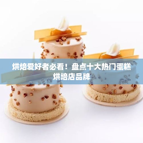 烘焙爱好者必看！盘点十大热门蛋糕烘培店品牌