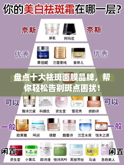 盘点十大祛斑面膜品牌，帮你轻松告别斑点困扰！