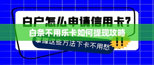 白条不用乐卡如何提现攻略