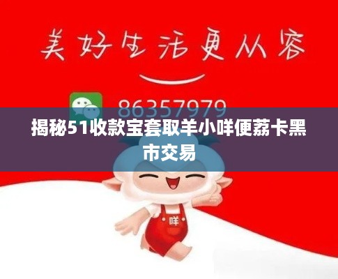 揭秘51收款宝套取羊小咩便荔卡黑市交易