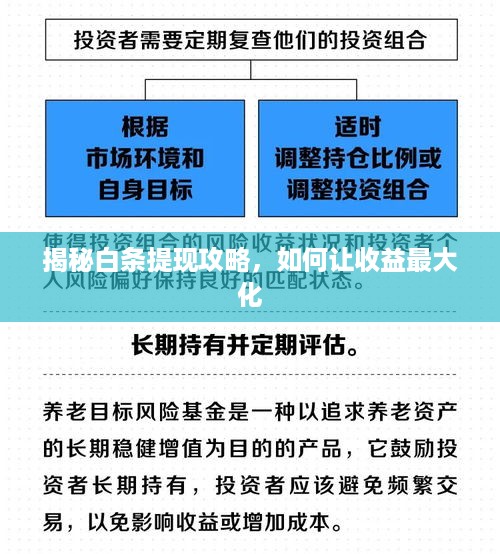 揭秘白条提现攻略，如何让收益最大化