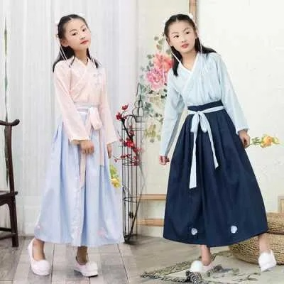 汉服女大童高端品牌盘点，传承经典，优雅成长