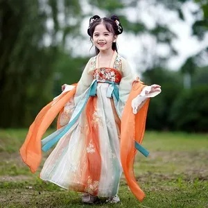 汉服女大童高端品牌盘点，传承经典，优雅成长