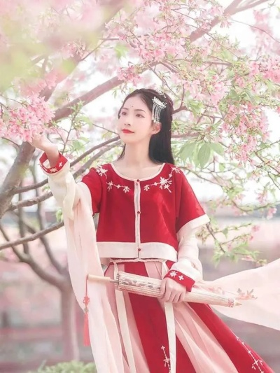 石榴花开，汉服之美—探寻带石榴花元素的汉服品牌