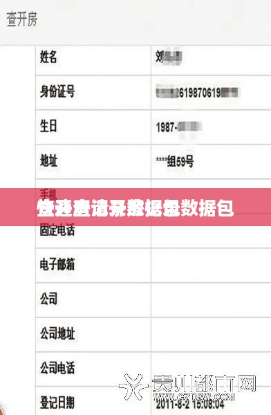 查开房记录数据包
快速查清开房记录数据包