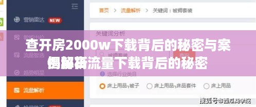 查开房2000w下载背后的秘密与案例解析
揭秘高流量下载背后的秘密