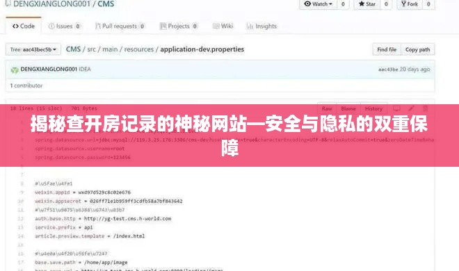 揭秘查开房记录的神秘网站—安全与隐私的双重保障