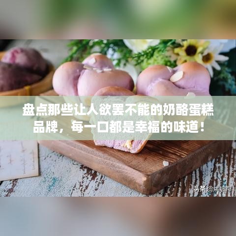 盘点那些让人欲罢不能的奶酪蛋糕品牌，每一口都是幸福的味道！
