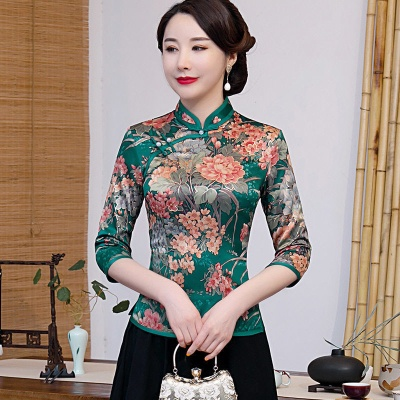 老年汉服唐装女装品牌推荐，优雅复古，尽显东方韵味