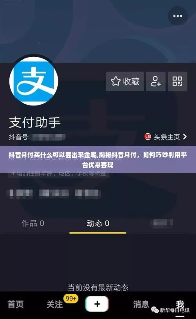 抖音月付套出技巧大揭秘，如何巧妙利用抖音月付套出优质商品