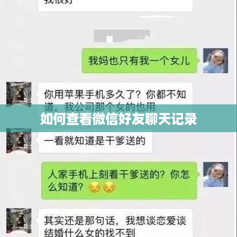 如何查看微信好友聊天记录