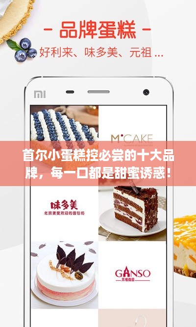 首尔小蛋糕控必尝的十大品牌，每一口都是甜蜜诱惑！