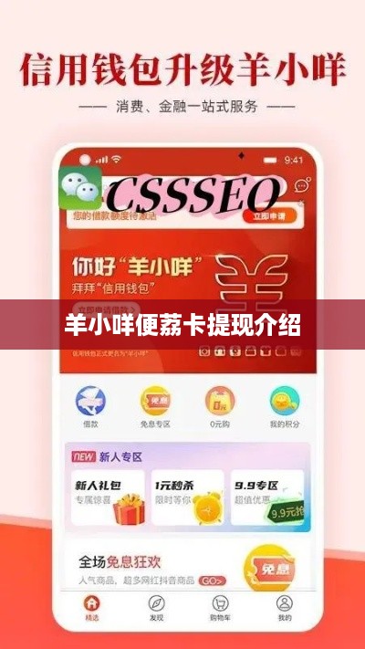 羊小咩便荔卡提现介绍