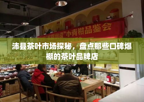 沛县茶叶市场探秘，盘点那些口碑爆棚的茶叶品牌店