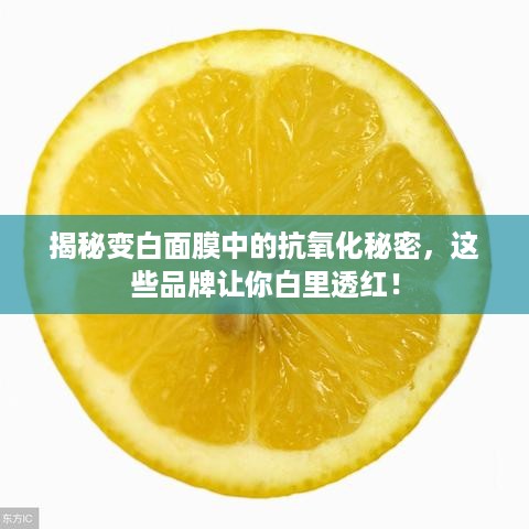揭秘变白面膜中的抗氧化秘密，这些品牌让你白里透红！
