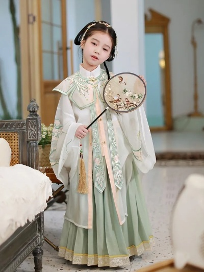 绿色汉服儿童品牌推荐，传承文化，呵护成长