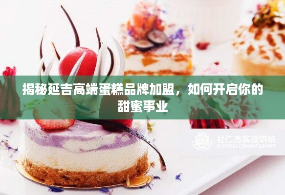 揭秘延吉高端蛋糕品牌加盟，如何开启你的甜蜜事业
