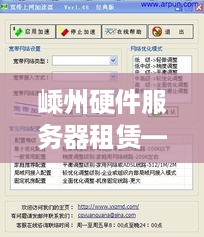 嵊州硬件服务器租赁—您的企业成长加速器