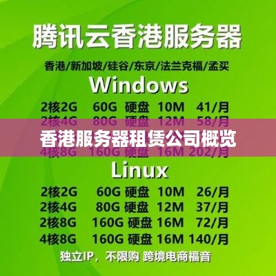 香港服务器租赁公司概览