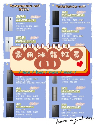 400升冰箱品牌排行榜，品质生活从选对冰箱开始